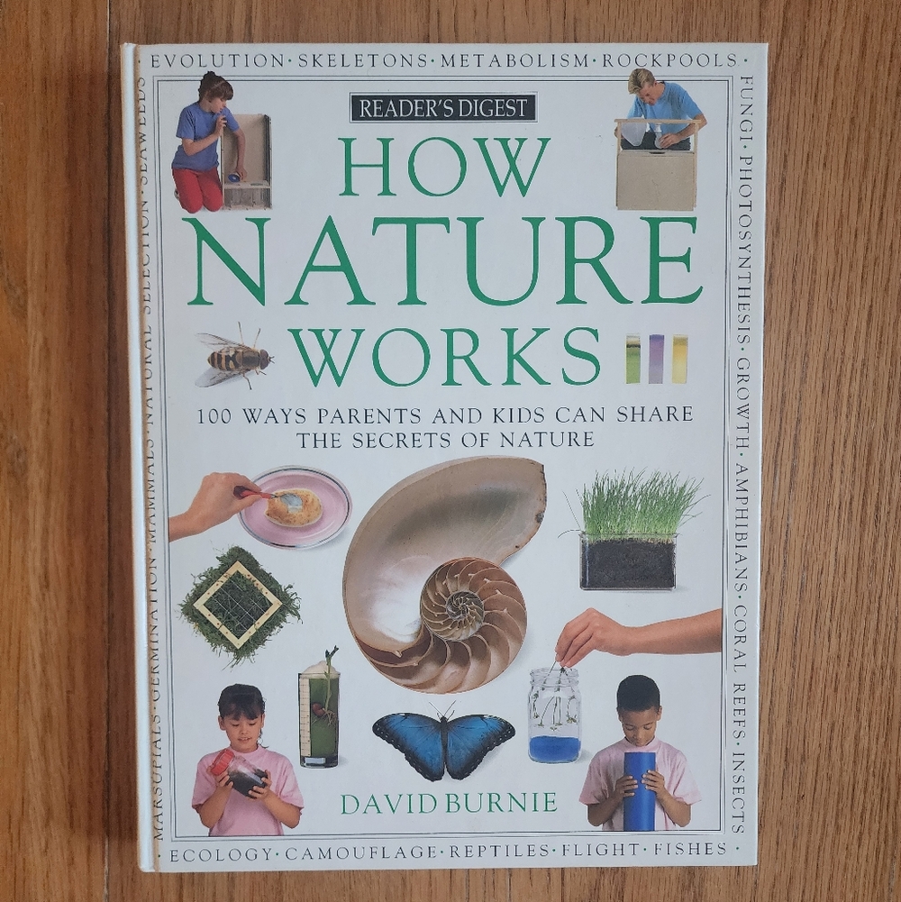 Reader's Digest How Nature Works Vintage Children's Non-Fiction Book Series 1991
